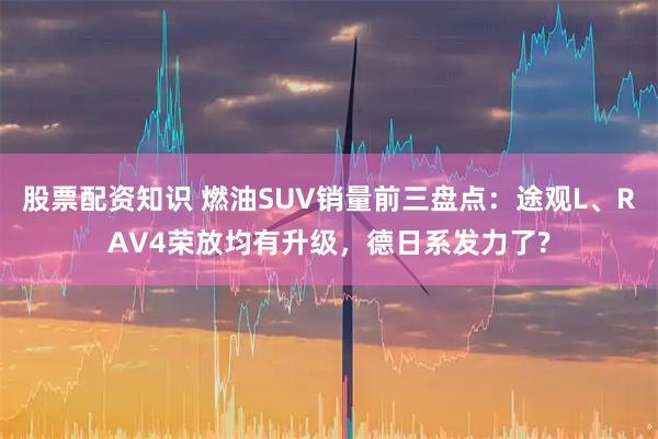 股票配资知识 燃油SUV销量前三盘点：途观L、RAV4荣放均有升级，德日系发力了?
